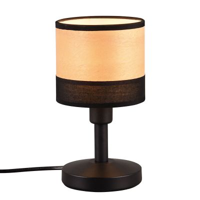 Wooden table lamp modern, Ying, with switch