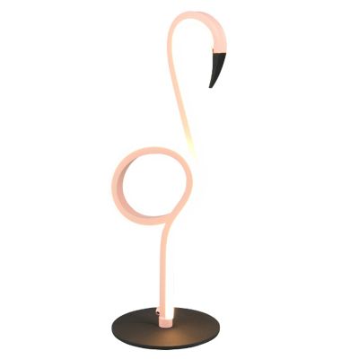 Pink table lamp design, Puk, 6W, 3000K LED, with switch