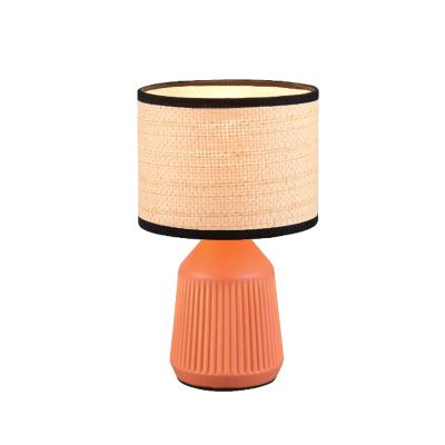 Ceramic table lamp orange, Shivam