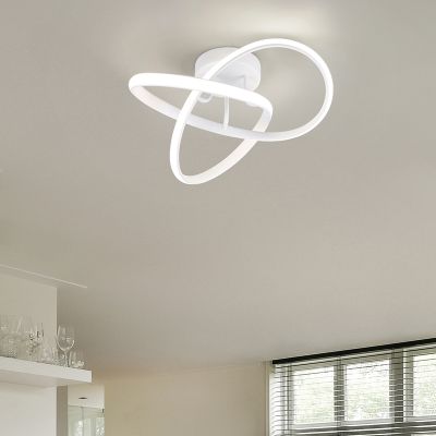 White ceiling light design, Suat, 16W, 4000K LED