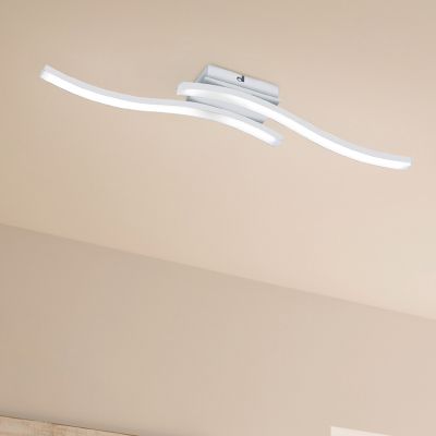 White flush ceiling light modern, Go, 5W, 4000K LED