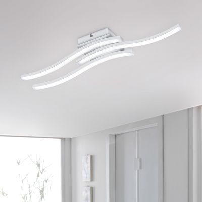 White flush ceiling light modern, Go, 5W, 4000K LED