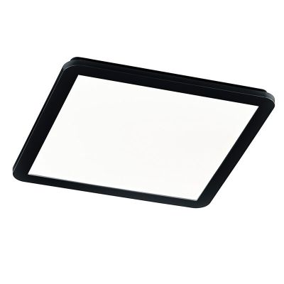 White bathroom ceiling light modern, Gistrup, 24W, 3000K LED, IP44