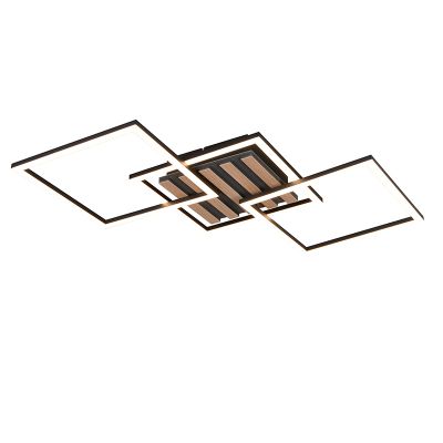 Black ceiling light design, Tijme