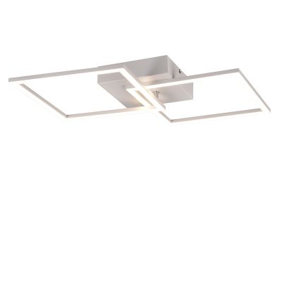 White flush ceiling light modern, Margaux, 20W, 4000K LED