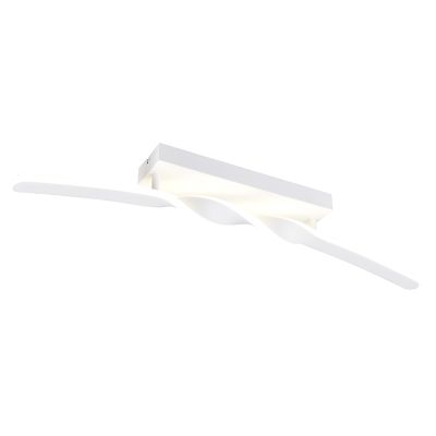 White ceiling light design, Quirinus, 18W, 4000K LED