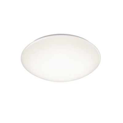 White bathroom ceiling light modern, Olabisi, 12W, 3000K LED, IP44