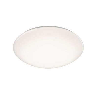 White bathroom ceiling light modern, Olabisi, 18W, 3000K LED, IP44