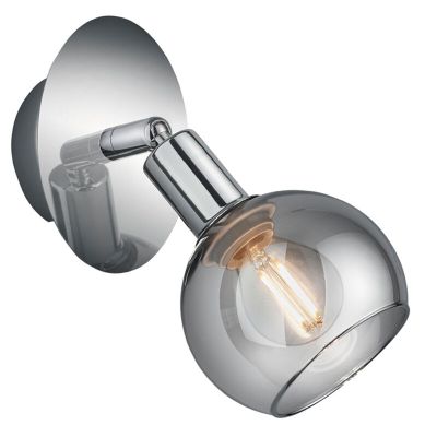 Chrome wall spotlight modern, Omari