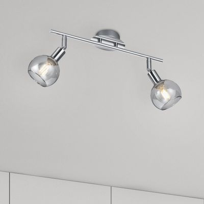 Chrome ceiling spotlight modern, Omari