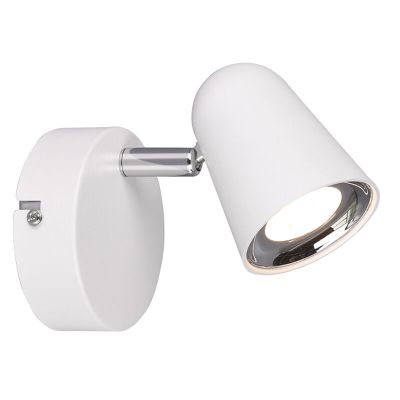 White wall spotlight modern, Taj, 3W, 3000K LED