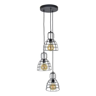 Industrial pendant light black, Dexter