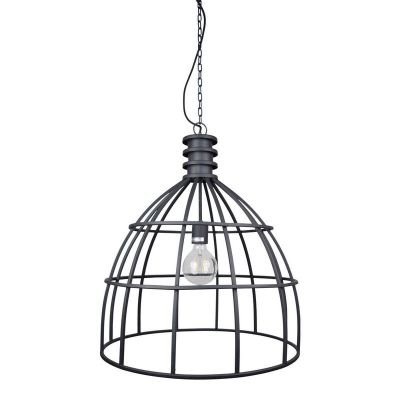 Industrial dining table hanging lamp black, Dendor