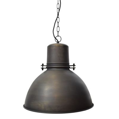 Industrial dining table hanging lamp brass, Brasd