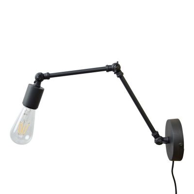 Industrial wall light black, Orloni