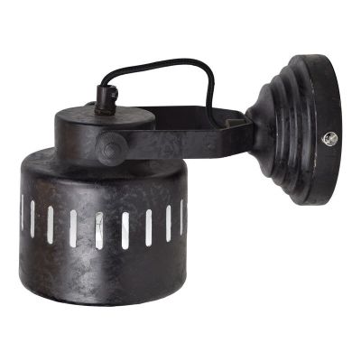 Industrial wall light black, Yzak