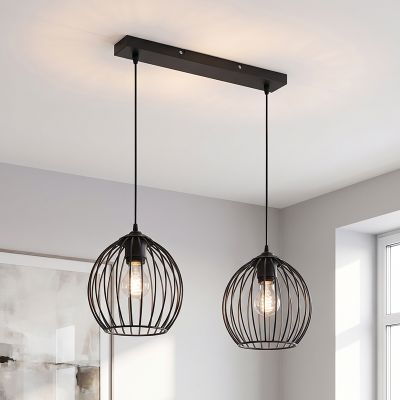 Industrial pendant light black, Wiro