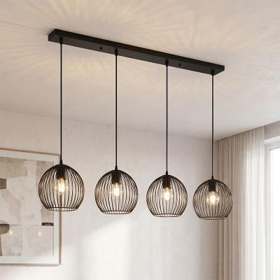 Industrial pendant light black, Wiro
