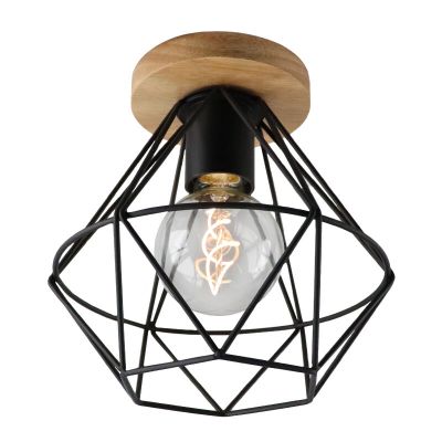 Industrial ceiling light black, Jochem