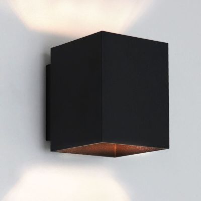 Modern up down wall light black, Dalila