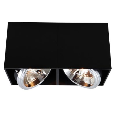 Modern surface mounted downlight black, Harup