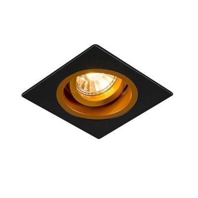 Modern recessed light gold, Bredal