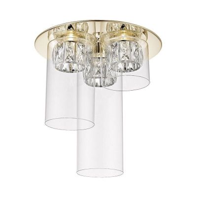 Design flush ceiling light gold, Maxwell, 5W, 3000K LED