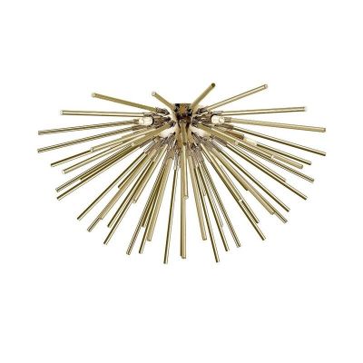Design flush ceiling light gold, Milos