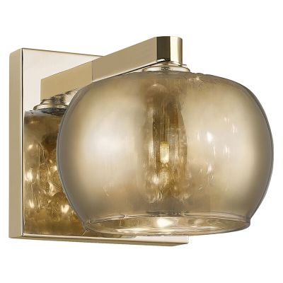 Design wall light gold, Krystel