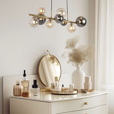 Design pendant light brass, Saad