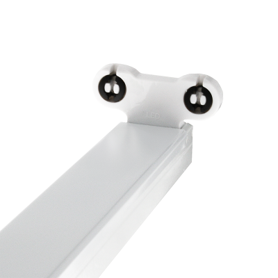 4ft LED Tube Light Fitting - Robo - For 2 Tube Lights - IP22
