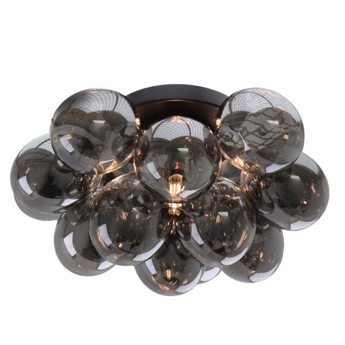 Metal ceiling light grey, Cyril