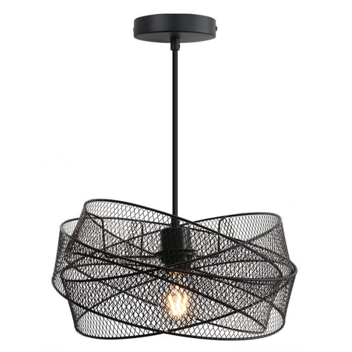 Industrial pendant light black, Diny