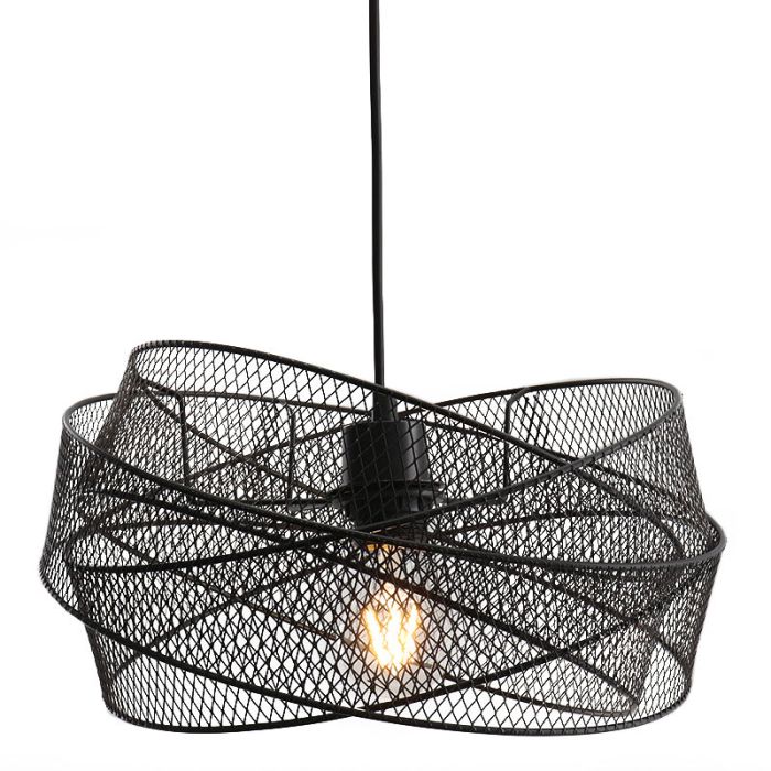 Industrial pendant light black, Diny