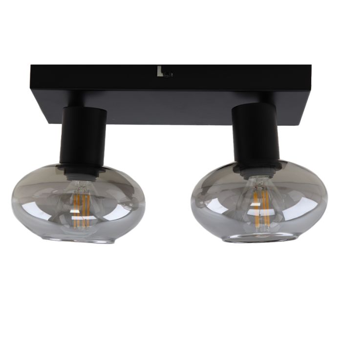 Design ceiling spotlight black, Skip