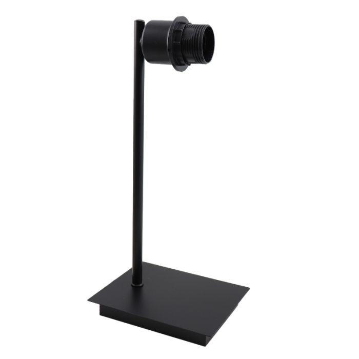Aluminium table lamp without shade black, Rika