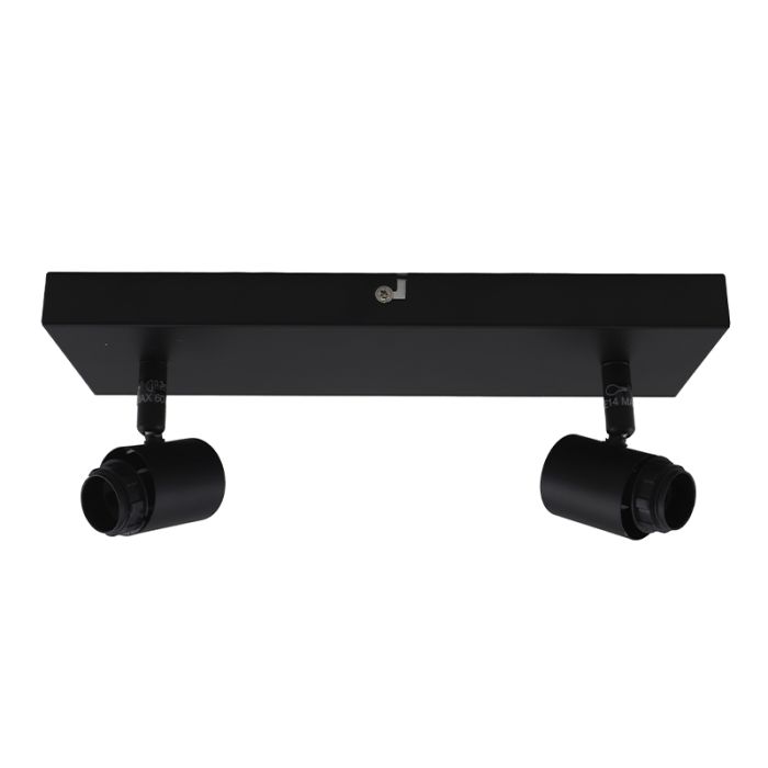 Aluminium ceiling cap black, Rika
