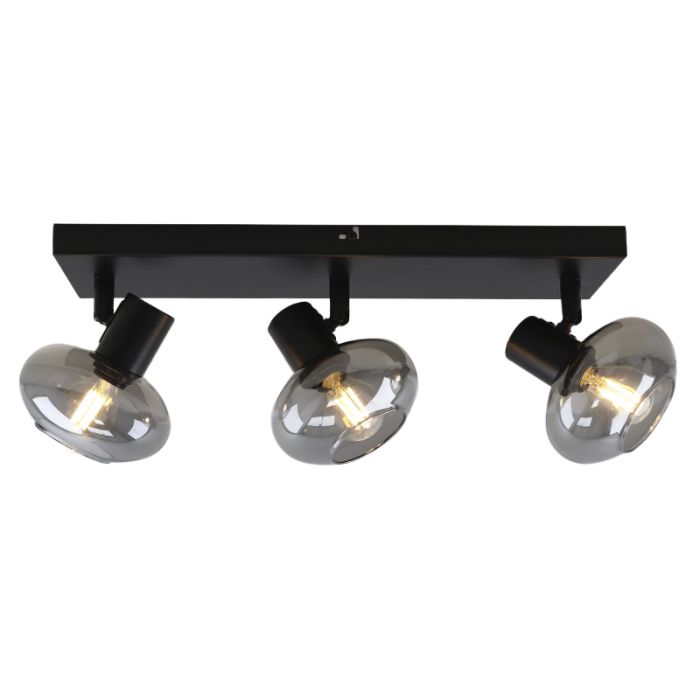 Aluminium ceiling cap black, Rika
