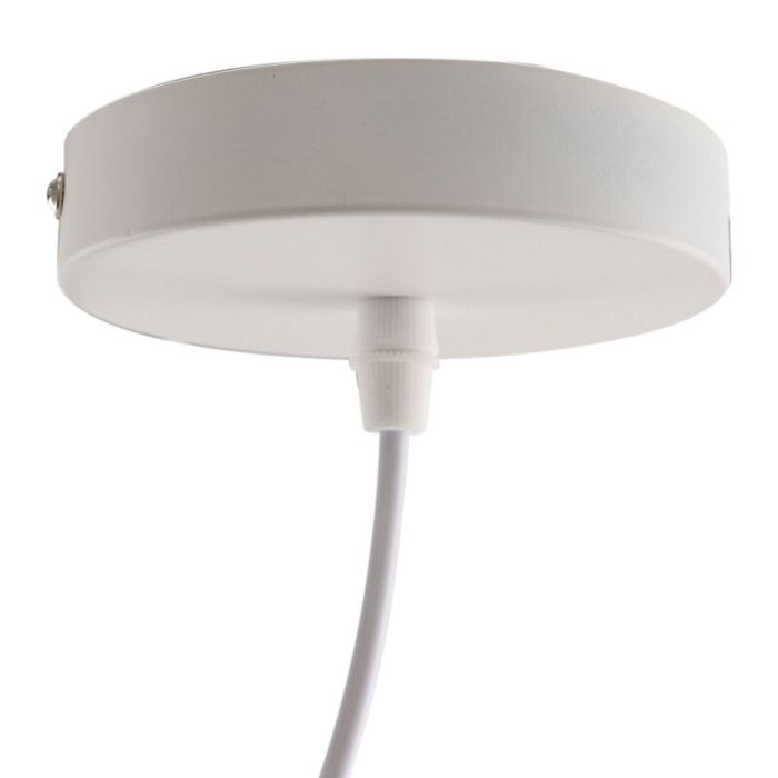 Fabric pendant light white, Suzie