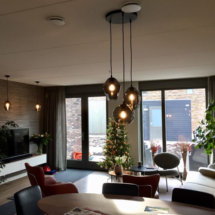 Design pendant light grey, Lazaro