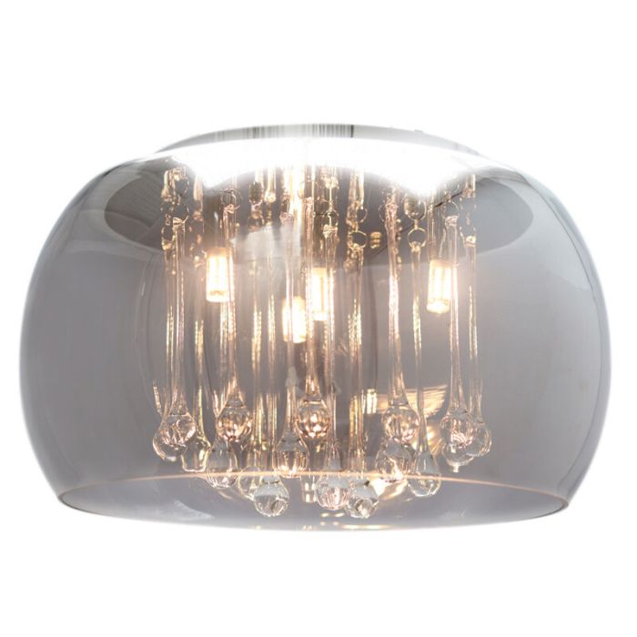 Design ceiling light grey, Lorenzo