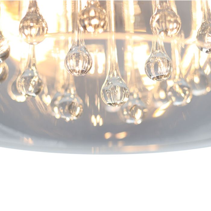 Design ceiling light grey, Lorenzo