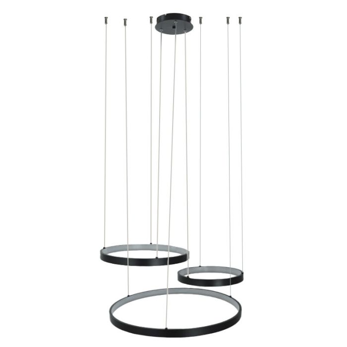 Design pendant light black, Giorgio, 60W, 2700K LED