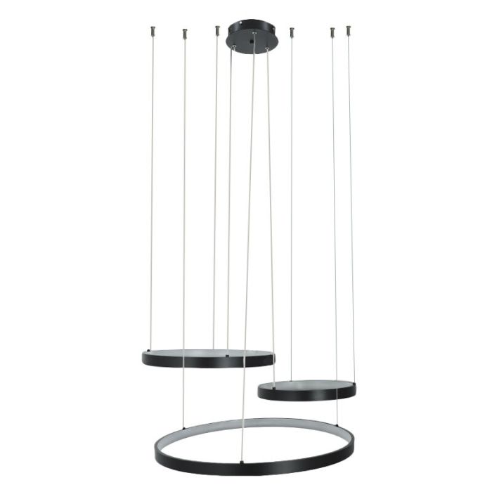 Design pendant light black, Giorgio, 60W, 2700K LED