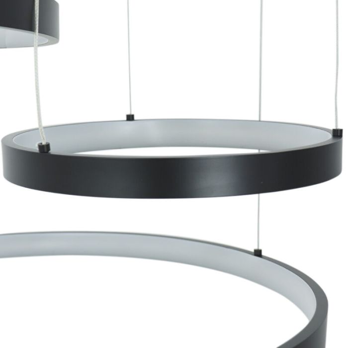 Design pendant light black, Giorgio, 60W, 2700K LED