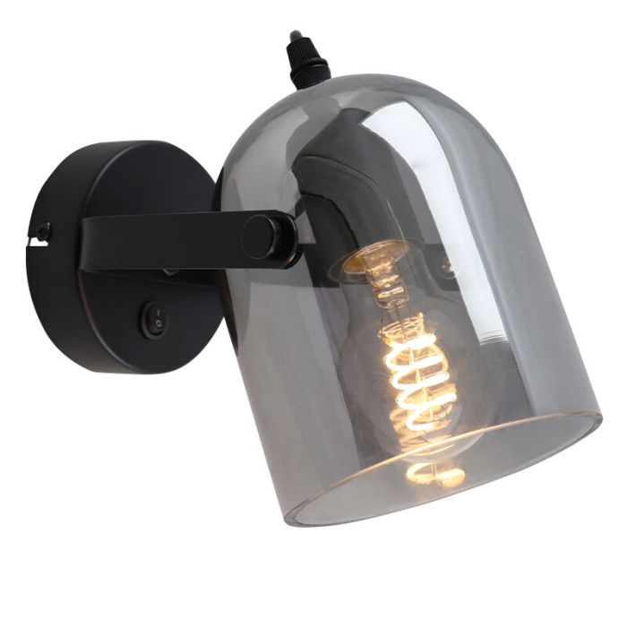 Design wall spotlight grey, Clyde