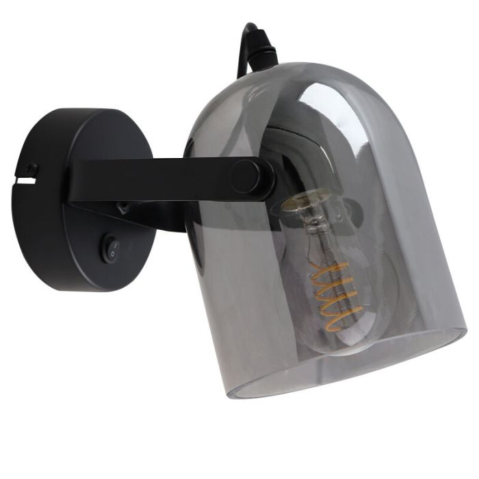 Design wall spotlight grey, Clyde