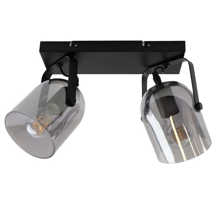 Design ceiling spotlight grey, Clyde