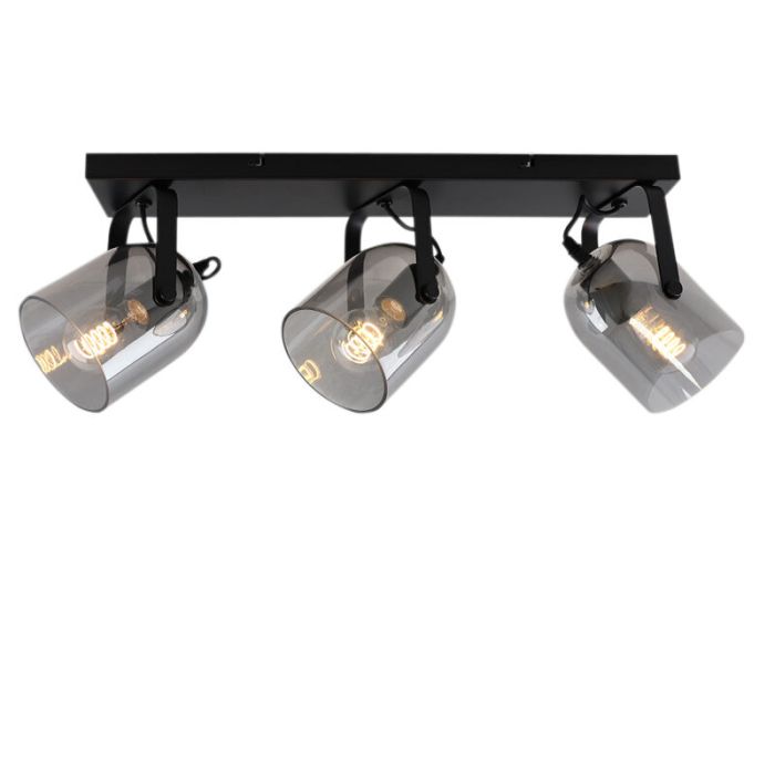 Design ceiling spotlight grey, Clyde
