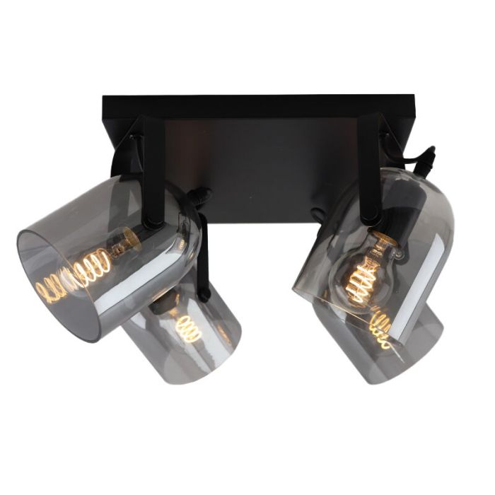 Design ceiling spotlight grey, Clyde